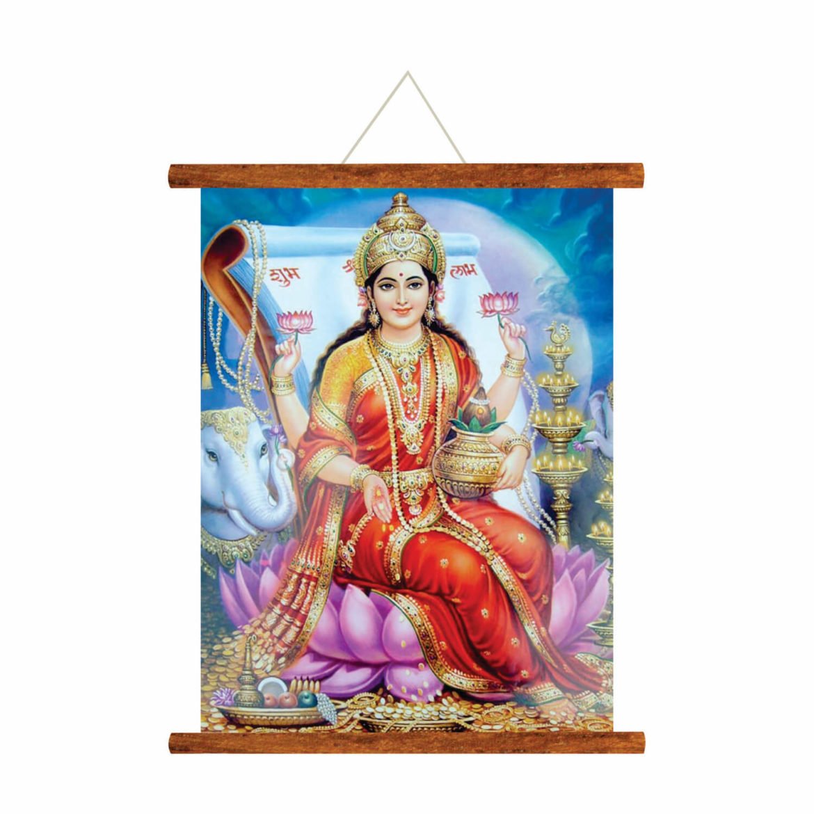 Blessings all around – The Goddess Lakshmi is about abundance & love f –  Anandasoul