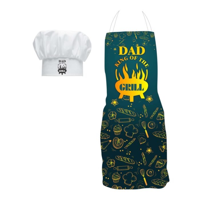 King of the Grill Personalized Apron