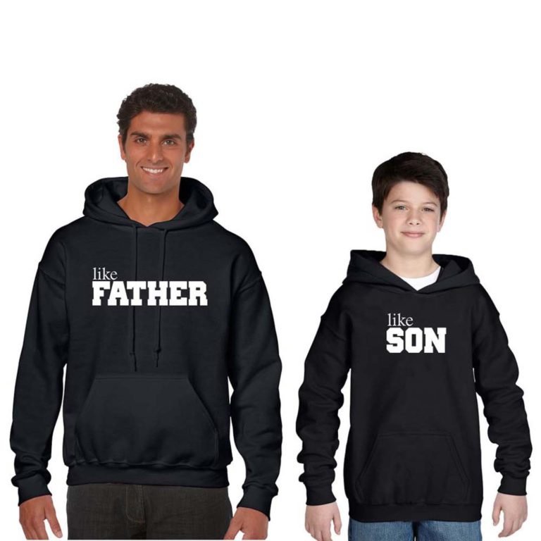Like Father Like Son Matching Sweatshirts