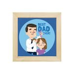 TheYaYaCafe-Best-Dad-Ever-Desk-Clock-for-Dad-8X8-Inches-B07D78TRZW